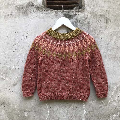 tweede sweater i rød