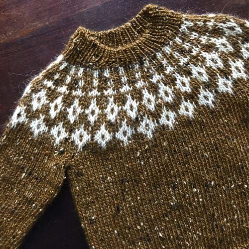 brun tweediesweater